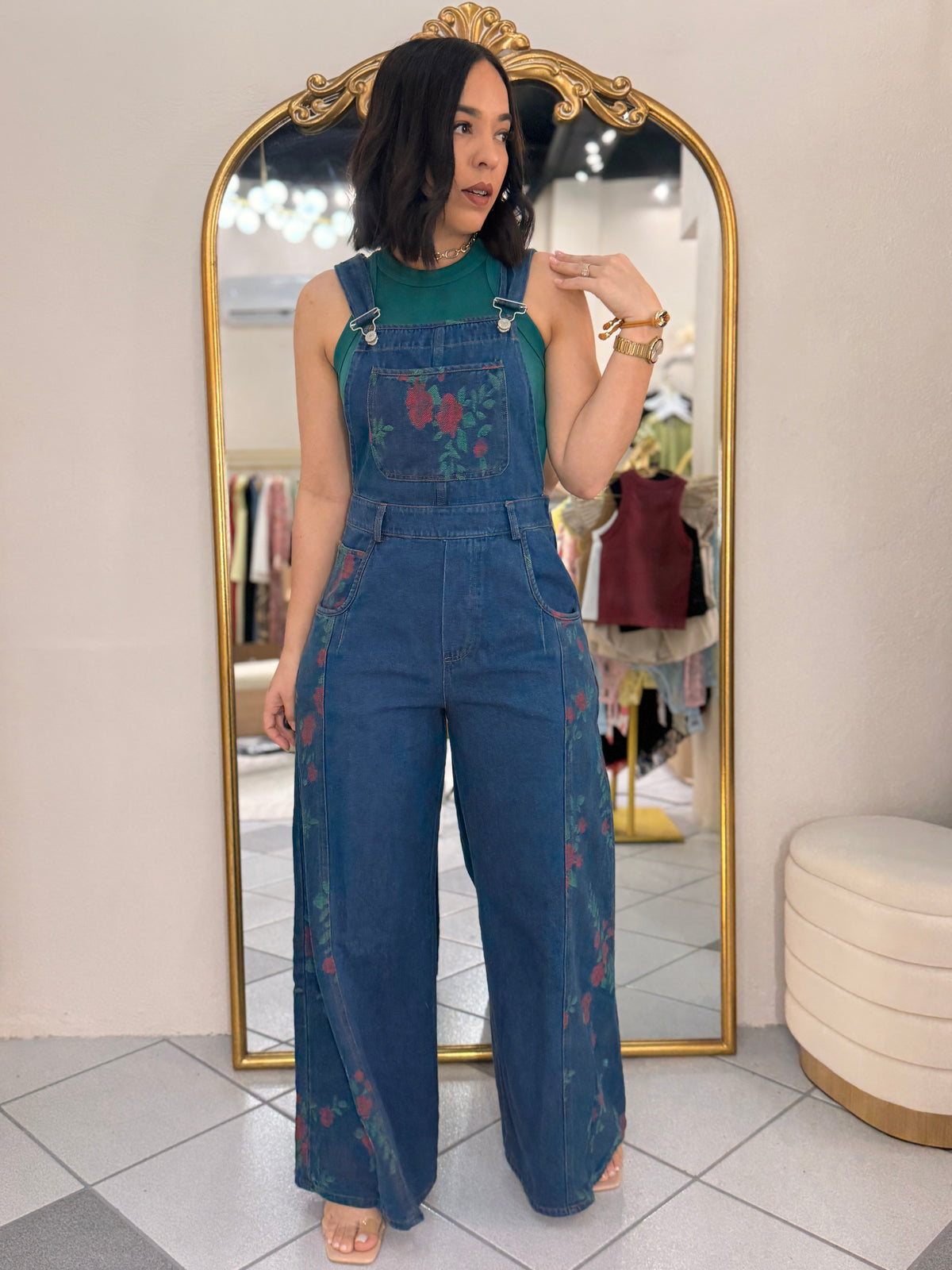 🚨PRE ORDNE DARK DENIM JUMPSUIT