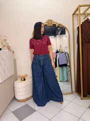 PALAZO DENIM