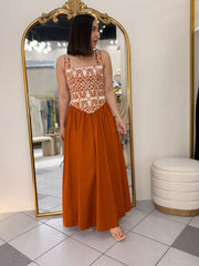 ZOE ORANGE DRESS