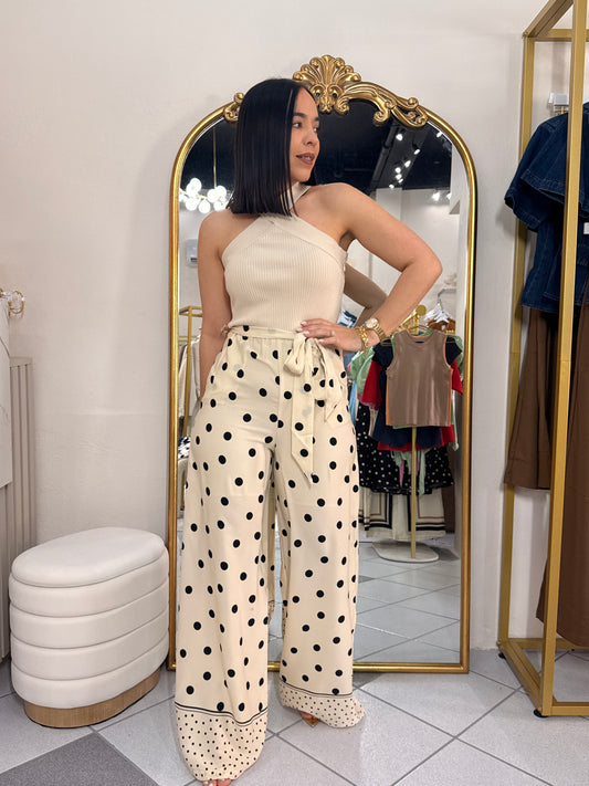 BEIGE JUMPSUIT