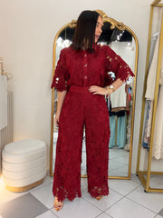 BURGUNDY  ELEGANTE SET