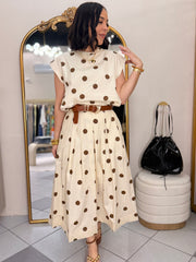SET DOS PIEZA POLKA DOT