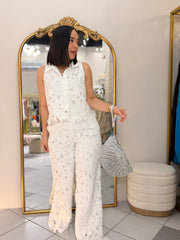 BLANCO SET DOS PIEZAS