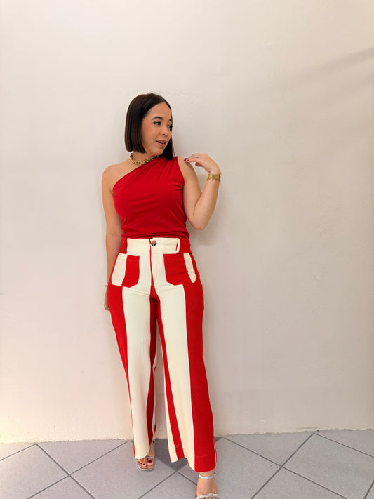 AURA RED  PANTALÓN