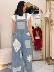 TIAGO" DENIM JUMPSUIT