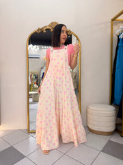 POLKA DOT PINK  JUMPSUIT