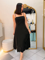 YAMILET" BLACK DRESS ELEGANTE