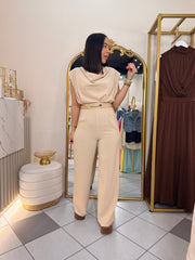 TAIS " BEIGE JUMPSUIT