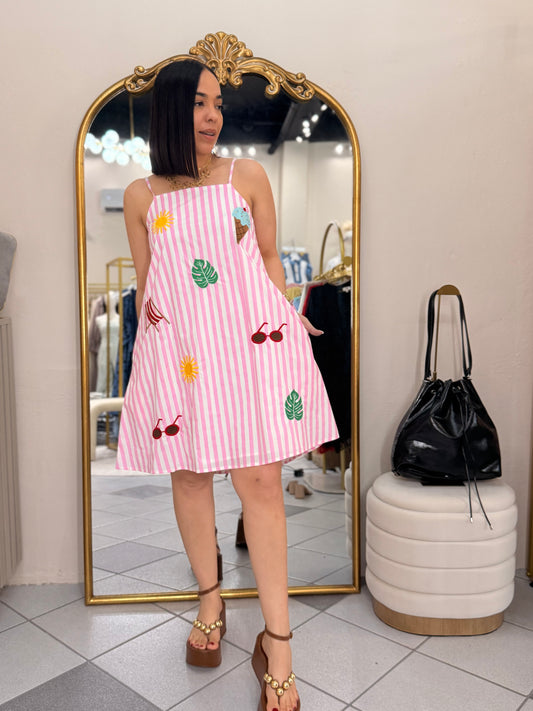 PINK  SUMMER DRESS