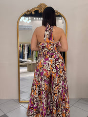 JULIETH JUMPSUIT VIOLETA/ORAGE