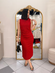 FABIOLA  RED  DRESS