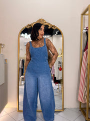 THATIANA DENIM JUMPSUIT