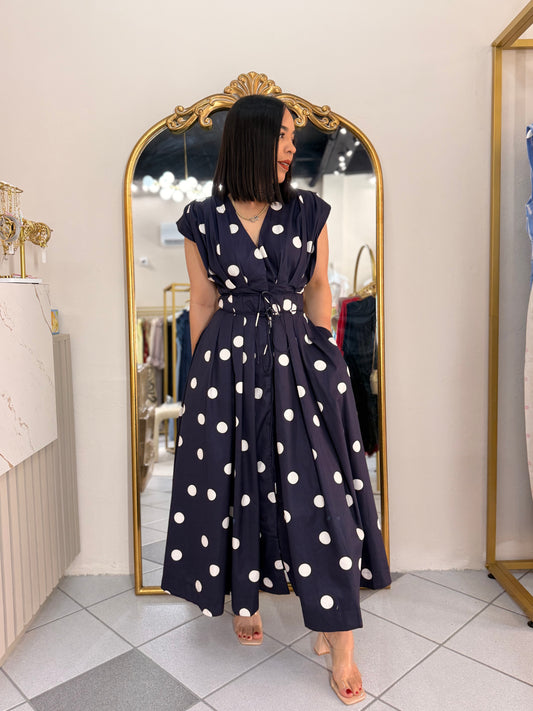 SANDRA POLKA DOT DRESS