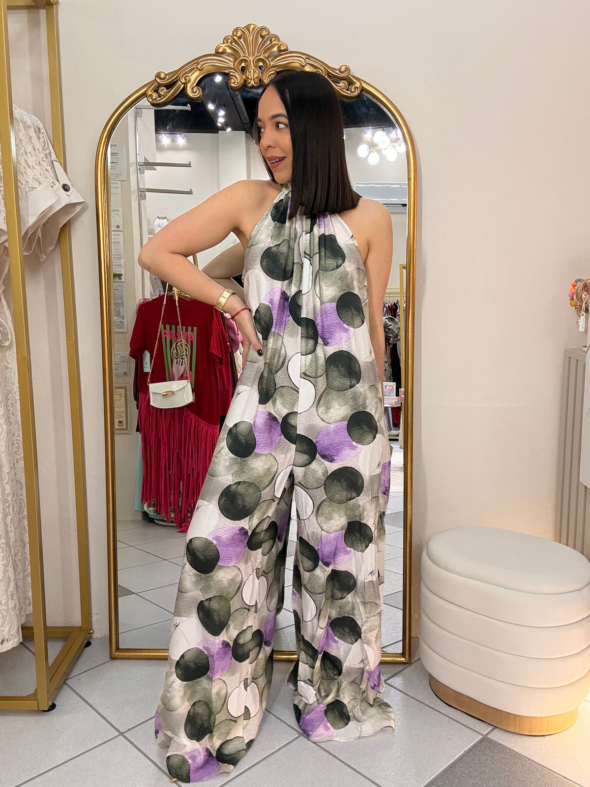 ILIANA" VIOLETA JUMPSUIT