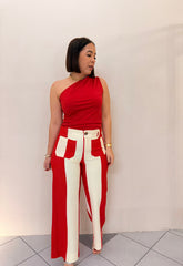 AURA RED  PANTALÓN