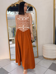 ZOE ORANGE DRESS