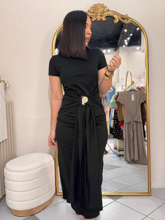 ERIKA BLACK DRESS