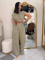 BROWN JUMPSUIT