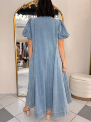 LIGHT  DENIM DRESS