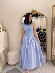 SACHA" BLUE DRESS