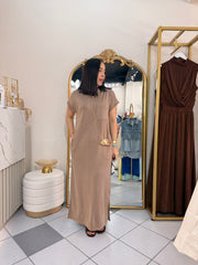ITSA" BEIGE DRESS