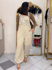 EVA” JOGGER BEIGE  OVERAL