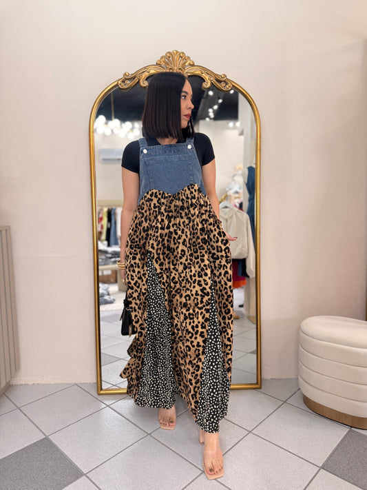 PRE ORDEN WALESCA" DRESS LEOPARDO