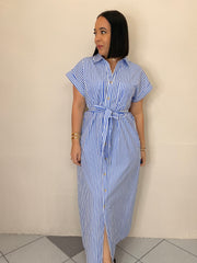 CATALINA BLUE  MIDI DRESS