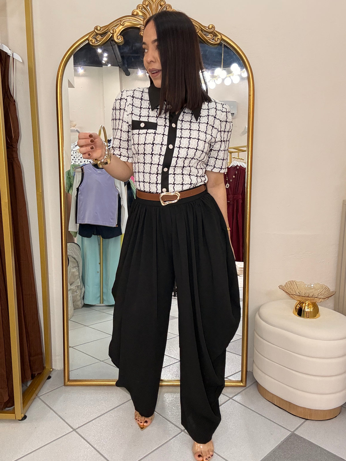 Balloon Pant NEGRO
