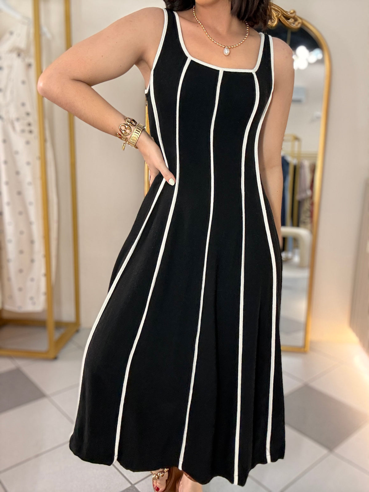 CATIANA DRESS BLACK