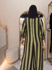 OLIVE/BROWN JUMPSUIT