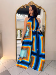 LIANA BLUE  JUMPSUIT D