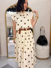 SET DOS PIEZA POLKA DOT