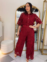 BURGUNDY  ELEGANTE SET
