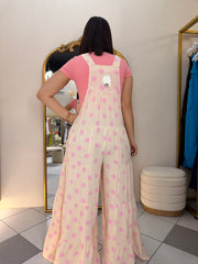 POLKA DOT PINK  JUMPSUIT