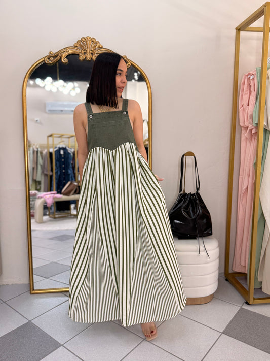 KAMILA"  OLIVO  DRESS