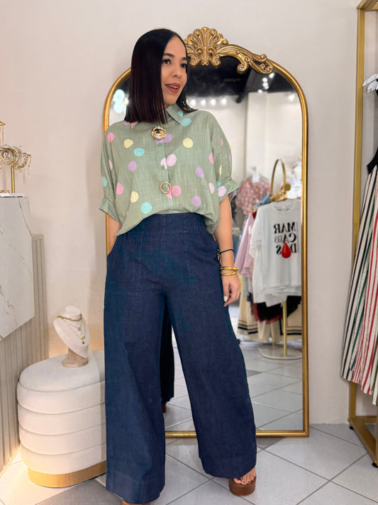 LAURI" DENIM PANT