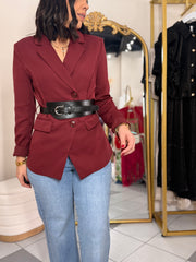 BURGUNDY  BLAZER