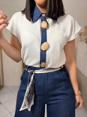 BLUSA WHITE PAO