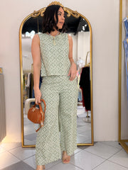 GRACIELA GREEN SET DOS PIEZAS