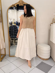 GALILEA, CAMEL DRESS