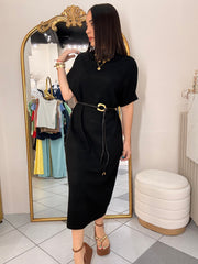 CHIC" BLACK DRESS