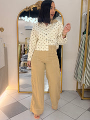PANTALON CREMA