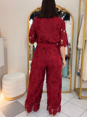 BURGUNDY  ELEGANTE SET