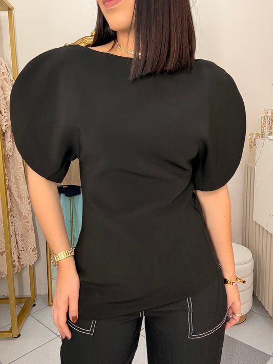 THAIRY” ELEGANTE BLUSA NEGRA