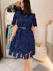 VESTIDO ELEGANTE AZUL
