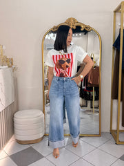 DOG” WHITE/RED/PINK TSHIRT
