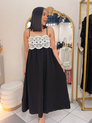 ALEJANDRA” BLACK DRESS