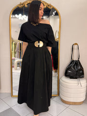 CELINE" BLACK DRESS KL