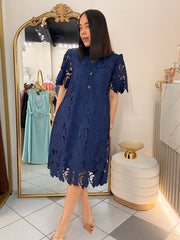 VESTIDO ELEGANTE AZUL